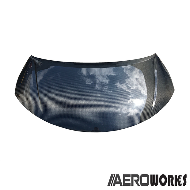 Aeroworks JC OEM Style Carbon Fibre Bonnet | Honda Civic Type R | FK2 2.0T K20C1 | 2015-2016