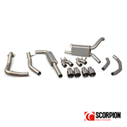 Scorpion Resonated Exhaust System | Honda Civic Type R | FK2 2.0T K20C1 | 2015-2016