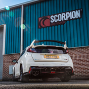 Scorpion Resonated Exhaust System | Honda Civic Type R | FK2 2.0T K20C1 | 2015-2016