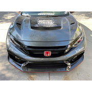 Varis Arising-I Vented Cooling Bonnet | Honda Civic Type R | FK8 2.0T K20C1 | 2017+